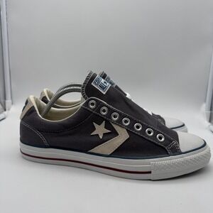 Converse Star Player EV Ox Low Top Canvas Sneakers Mens Size 9 Gray‎